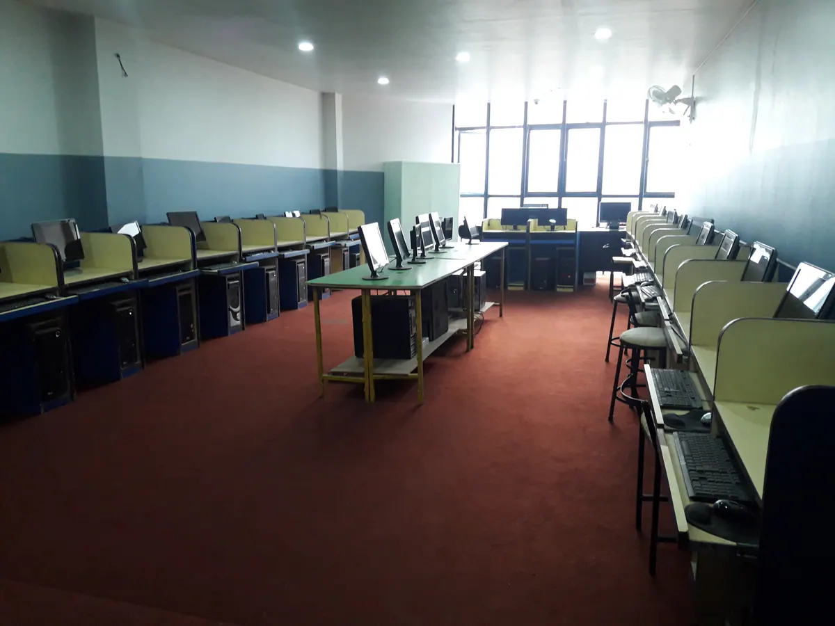 The computer laboratory at IOE Purwanchal Campus