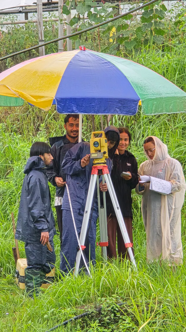 Civil survey fieldwork